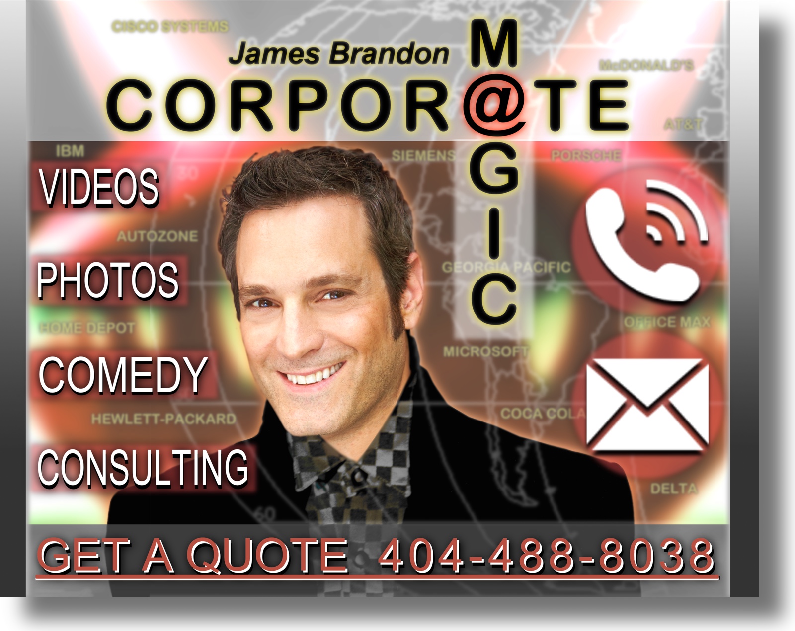 Clean Comedy Magician Corporate Comedy Magician in Atlanta